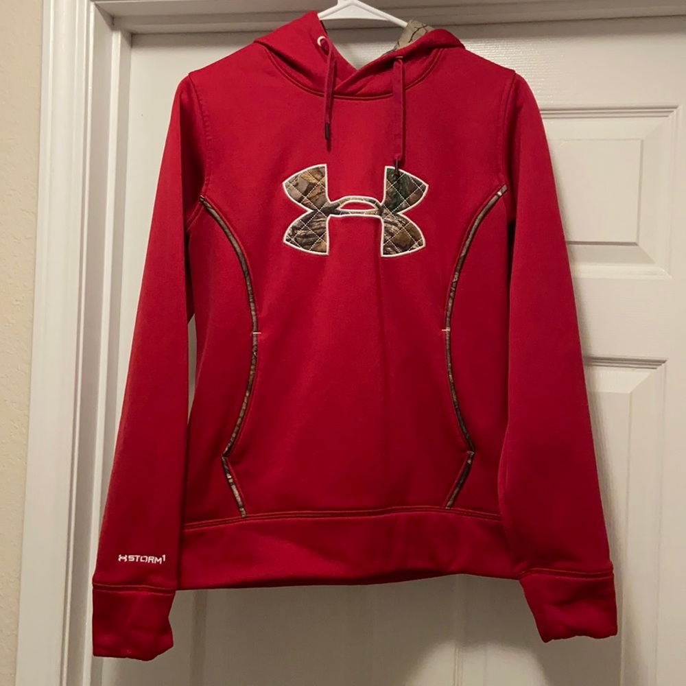 Red hoodie